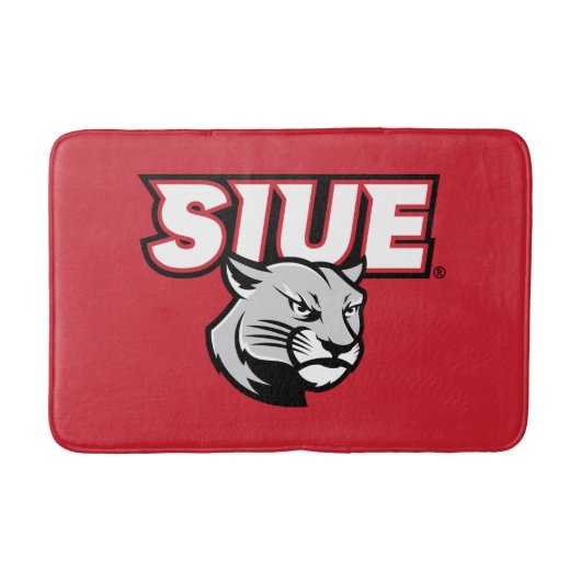 SIUE Cougars Badematte (Vorderseite)