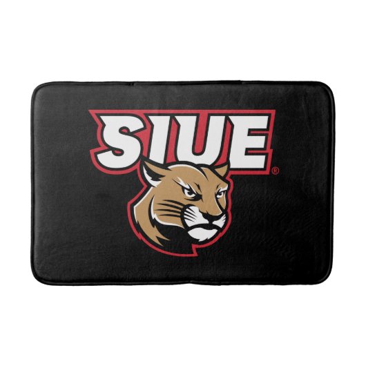 SIUE Cougars Badematte (Vorderseite)