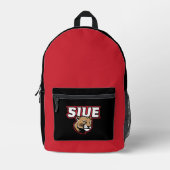 SIUE Cougars Bedruckter Rucksack (Vorderseite)