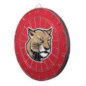 SIUE Cougars Dartscheibe (Vorderseite rechts)