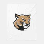 SIUE Cougars Fleecedecke (Vorderseite)