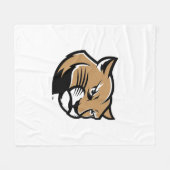 SIUE Cougars Fleecedecke (Vorderseite (Horizontal))