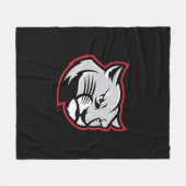 SIUE Cougars Fleecedecke (Vorderseite (Horizontal))