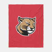 SIUE Cougars Fleecedecke (Vorderseite)