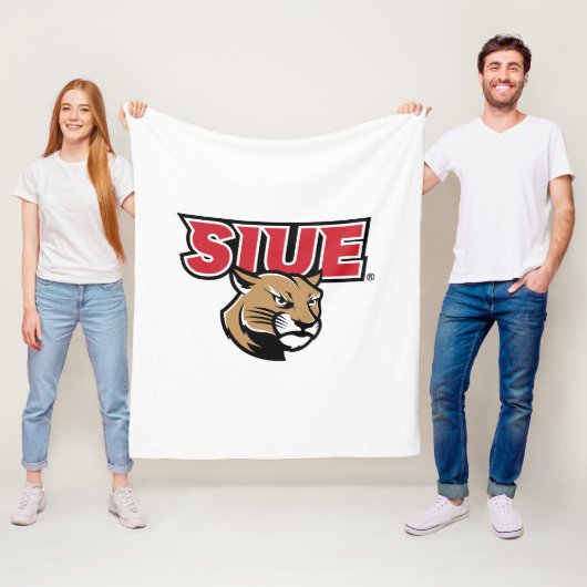 SIUE Cougars Fleecedecke (Beispiel)