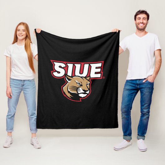 SIUE Cougars Fleecedecke (Beispiel)
