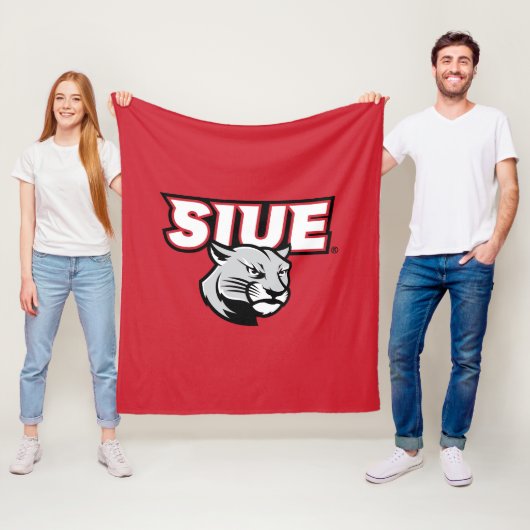 SIUE Cougars Fleecedecke (Beispiel)
