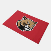 SIUE Cougars Fußmatte (Schrägansicht)