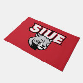 SIUE Cougars Fußmatte (Schrägansicht)
