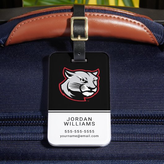 SIUE Cougars Gepäckanhänger (Vorderseite Insitu 2)