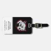 SIUE Cougars Gepäckanhänger (Vorderseite horizontal)