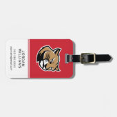 SIUE Cougars Gepäckanhänger (Vorderseite horizontal)