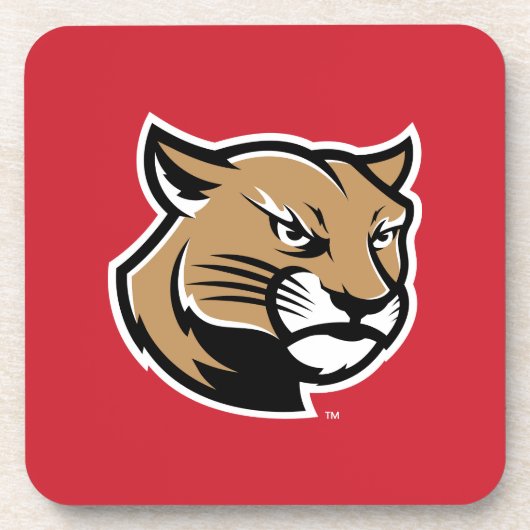 SIUE Cougars Getränkeuntersetzer (Vorderseite)
