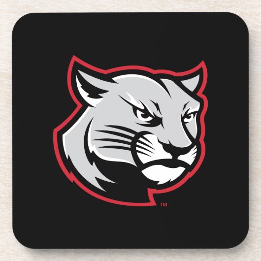 SIUE Cougars Getränkeuntersetzer (Vorderseite)