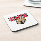 SIUE Cougars Getränkeuntersetzer (Linke Seite)