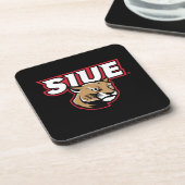 SIUE Cougars Getränkeuntersetzer (Linke Seite)