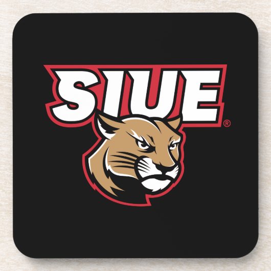 SIUE Cougars Getränkeuntersetzer (Vorderseite)