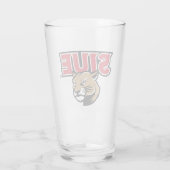 SIUE Cougars Glas (Rückseite)