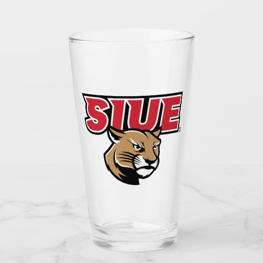 SIUE Cougars Glas (Vorderseite)