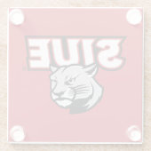 SIUE Cougars Glasuntersetzer (Rückseite)