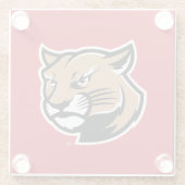 SIUE Cougars Glasuntersetzer (Rückseite)