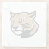 SIUE Cougars Glasuntersetzer (Rückseite)