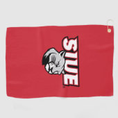 SIUE Cougars Golfhandtuch (Horizontal)
