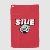 SIUE Cougars Golfhandtuch (Vorderseite)