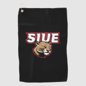 SIUE Cougars Golfhandtuch (Vorderseite)