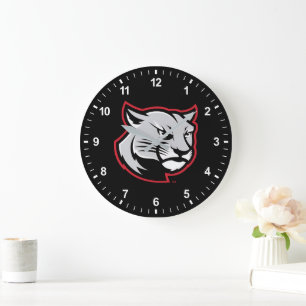 SIUE Cougars Große Wanduhr