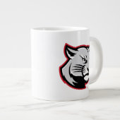 SIUE Cougars Jumbo-Tasse (Vorderseite Rechts)