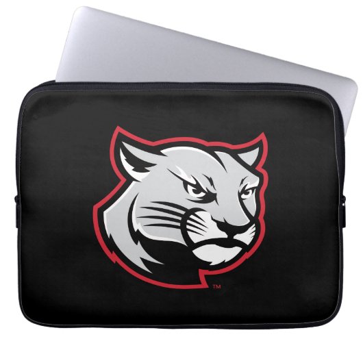 SIUE Cougars Laptopschutzhülle (Vorderseite)