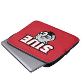 SIUE Cougars Laptopschutzhülle (Vorne Knopf)