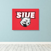 SIUE Cougars Leinwanddruck (Insitu (Holzboden))