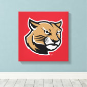 SIUE Cougars Leinwanddruck (Insitu (Holzboden))