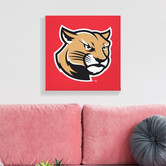 SIUE Cougars Leinwanddruck (Insitu (Wohnzimmer))