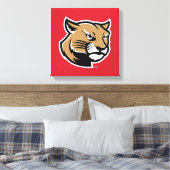 SIUE Cougars Leinwanddruck (Insitu (Schlafzimmer))