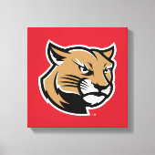 SIUE Cougars Leinwanddruck (Vorderseite)