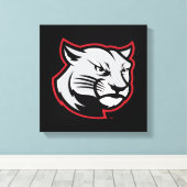 SIUE Cougars Leinwanddruck (Insitu (Holzboden))