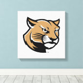 SIUE Cougars Leinwanddruck (Insitu (Holzboden))