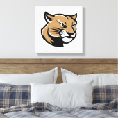 SIUE Cougars Leinwanddruck (Insitu (Schlafzimmer))