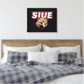 SIUE Cougars Leinwanddruck (Insitu (Schlafzimmer))