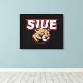 SIUE Cougars Leinwanddruck (Insitu (Holzboden))