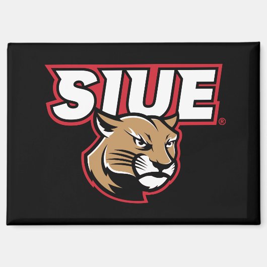 SIUE Cougars Magnet (Vorderseite)
