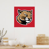 SIUE Cougars Poster (Küche)