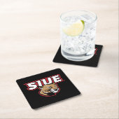 SIUE Cougars Rechteckiger Pappuntersetzer (Vor Ort)