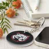SIUE Cougars Schlüsselanhänger (Vorderseite rechts)