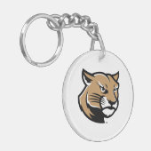 SIUE Cougars Schlüsselanhänger (Vorderseite links)