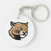 SIUE Cougars Schlüsselanhänger (Rückseite)