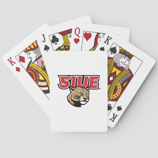 SIUE Cougars Spielkarten (Rückseite)